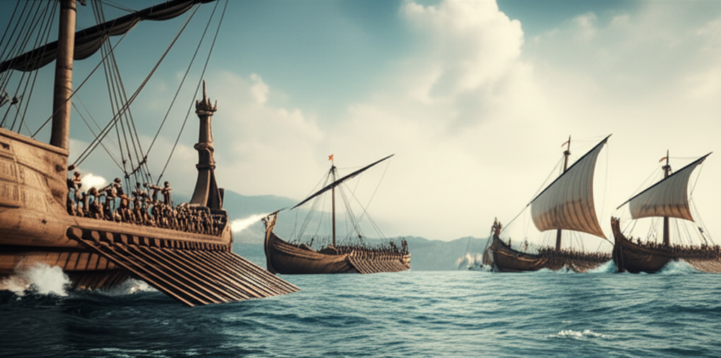 Illustration of Arab–Byzantine Wars: The Historic Conflict That Forever Reshaped the Mediterranean