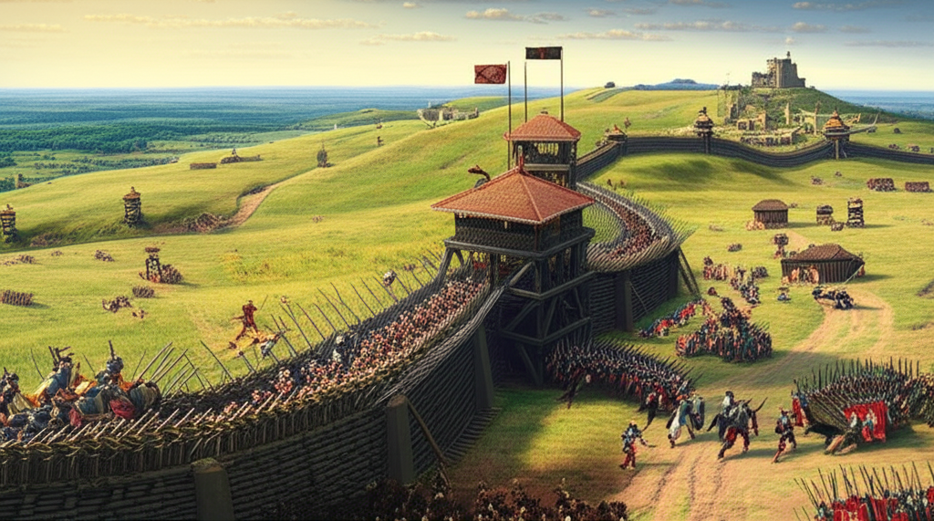 Illustration of Siege of Alesia: Caesar’s Most Stunning and Legendary Victory