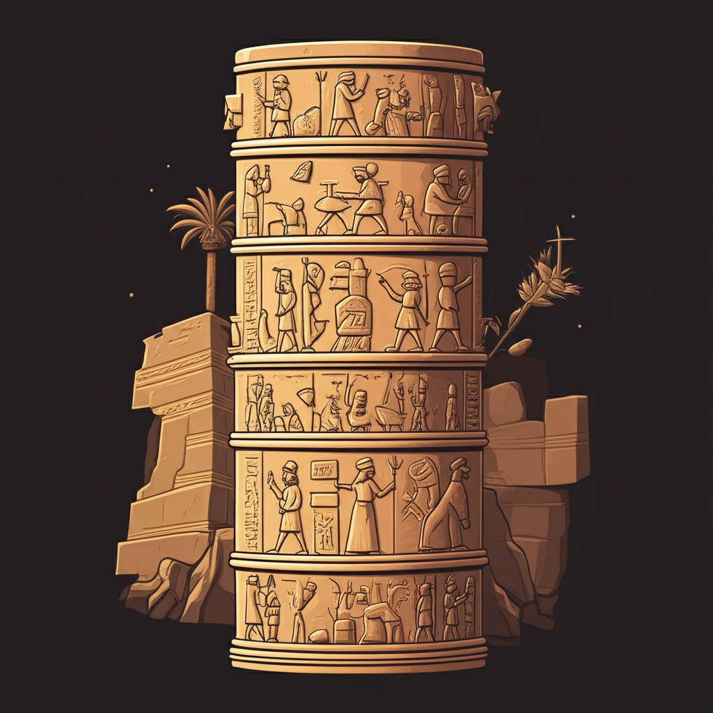 Illustration of Cyrus Cylinder: A Human Rights Declaration?