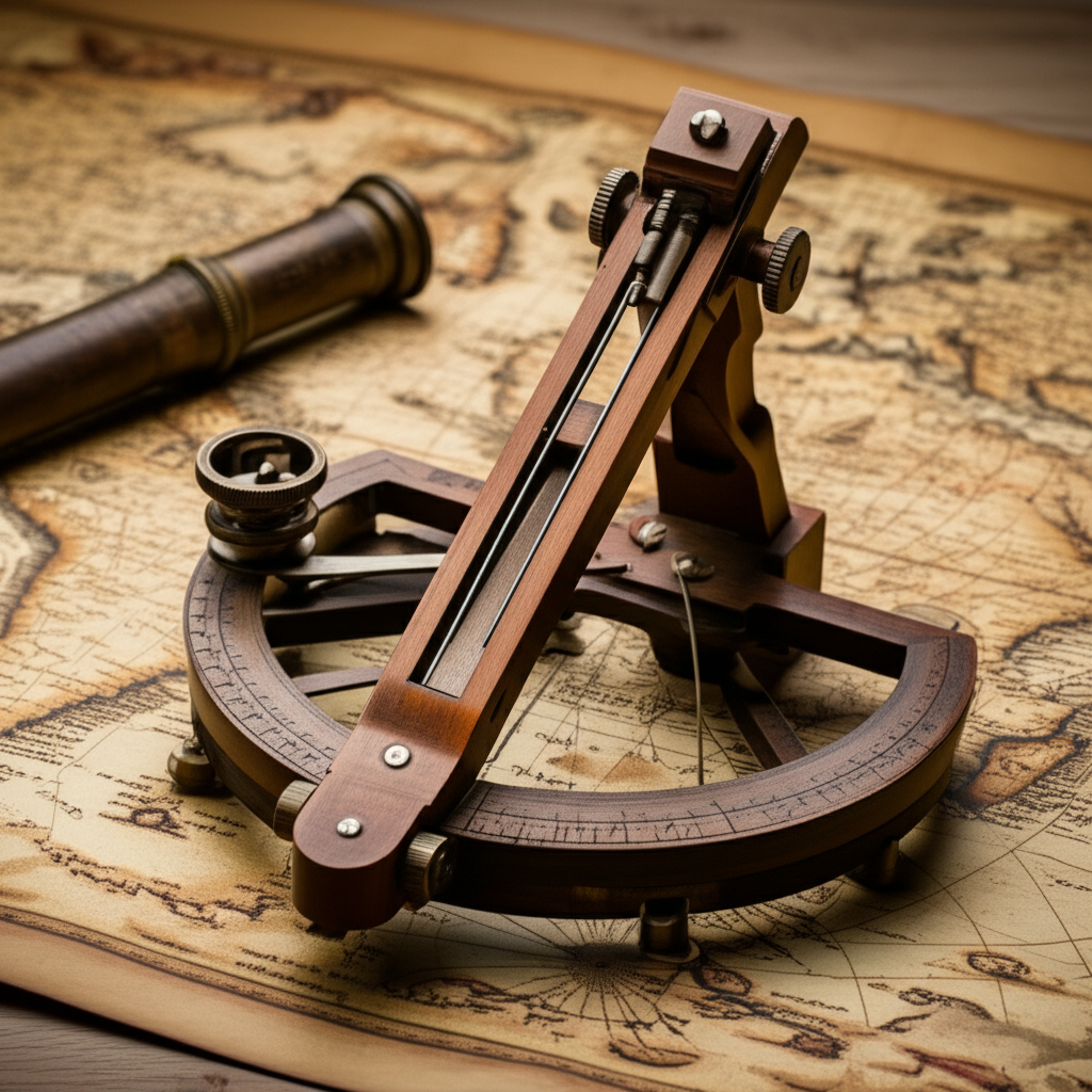 Illustration of Davis Quadrant: A Navigational History