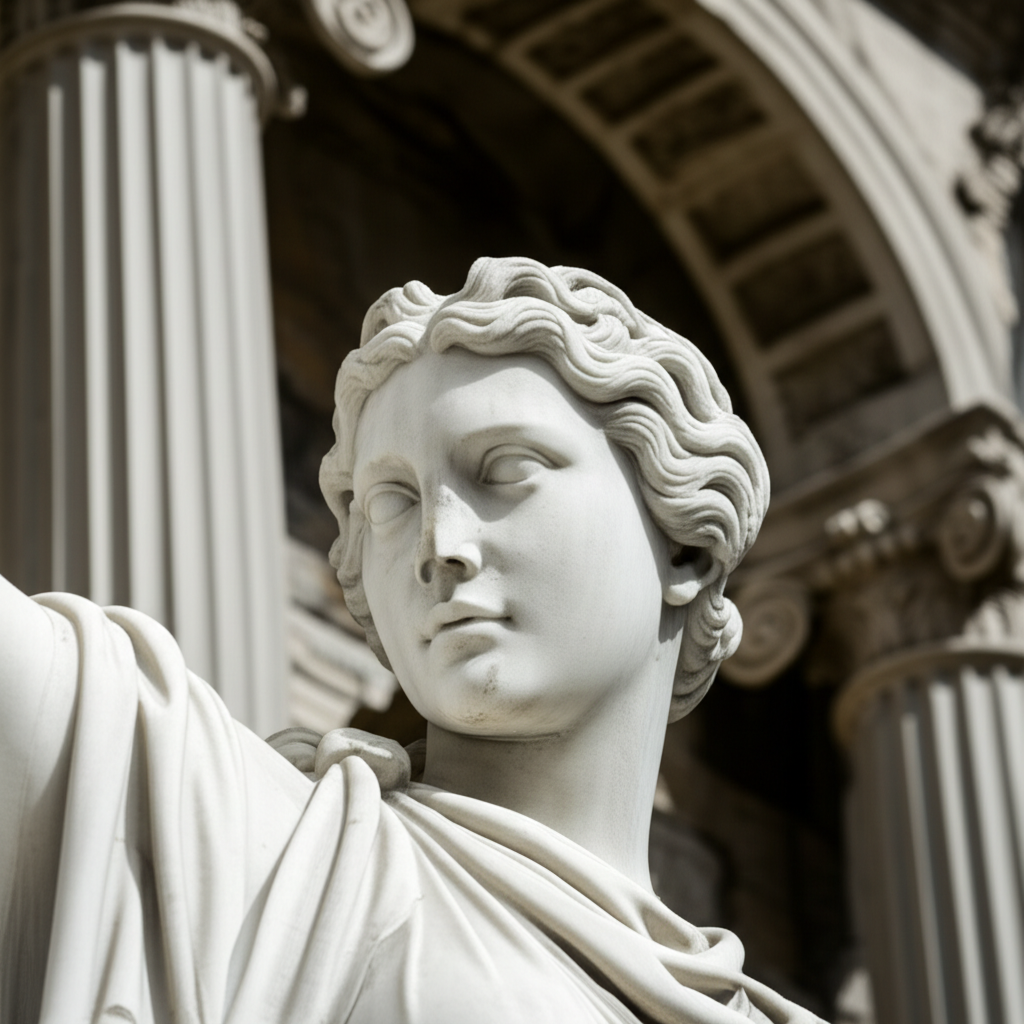 Illustration of History and Value of Parian Marble in Ancient Sculpture