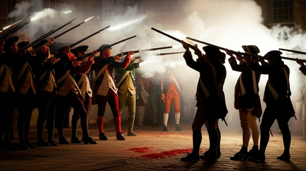 Illustration of How the Boston Massacre Became a Propaganda Tool