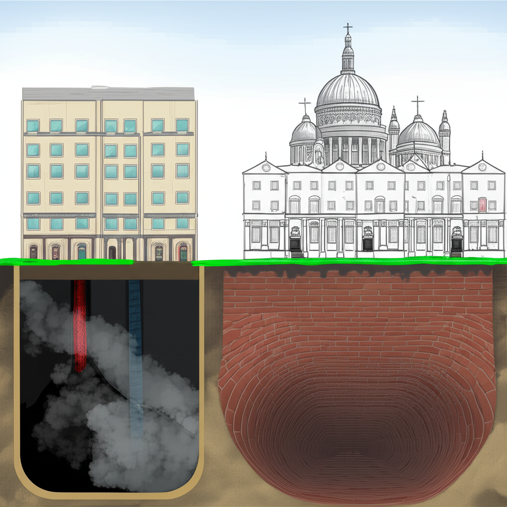Illustration of How the Great Stink Transformed London's Sewers