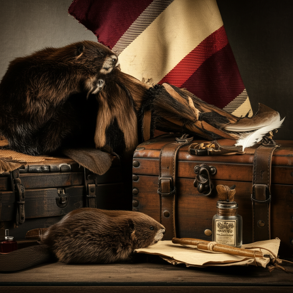 Illustration of Hudson's Bay Company: History of a Fur Empire