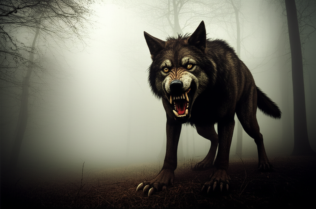 Illustration of Identity of the Beast of Gévaudan in 18th Century France