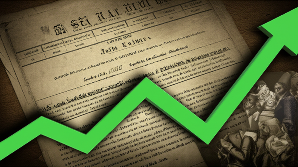 Illustration of Impact of the South Sea Bubble on British Finance