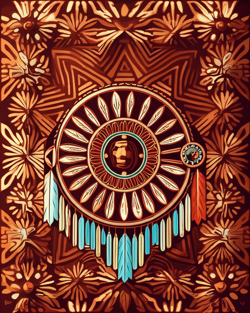 Illustration of Iroquois Great Law of Peace: Social Structure