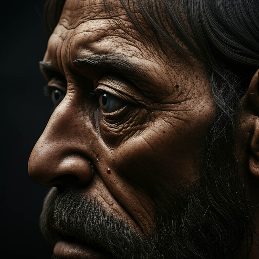 Illustration of Lindow Man: The Discovery of a Bog Body