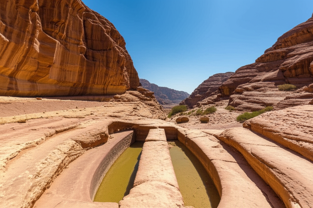 Nabataean Desert Water Engineering