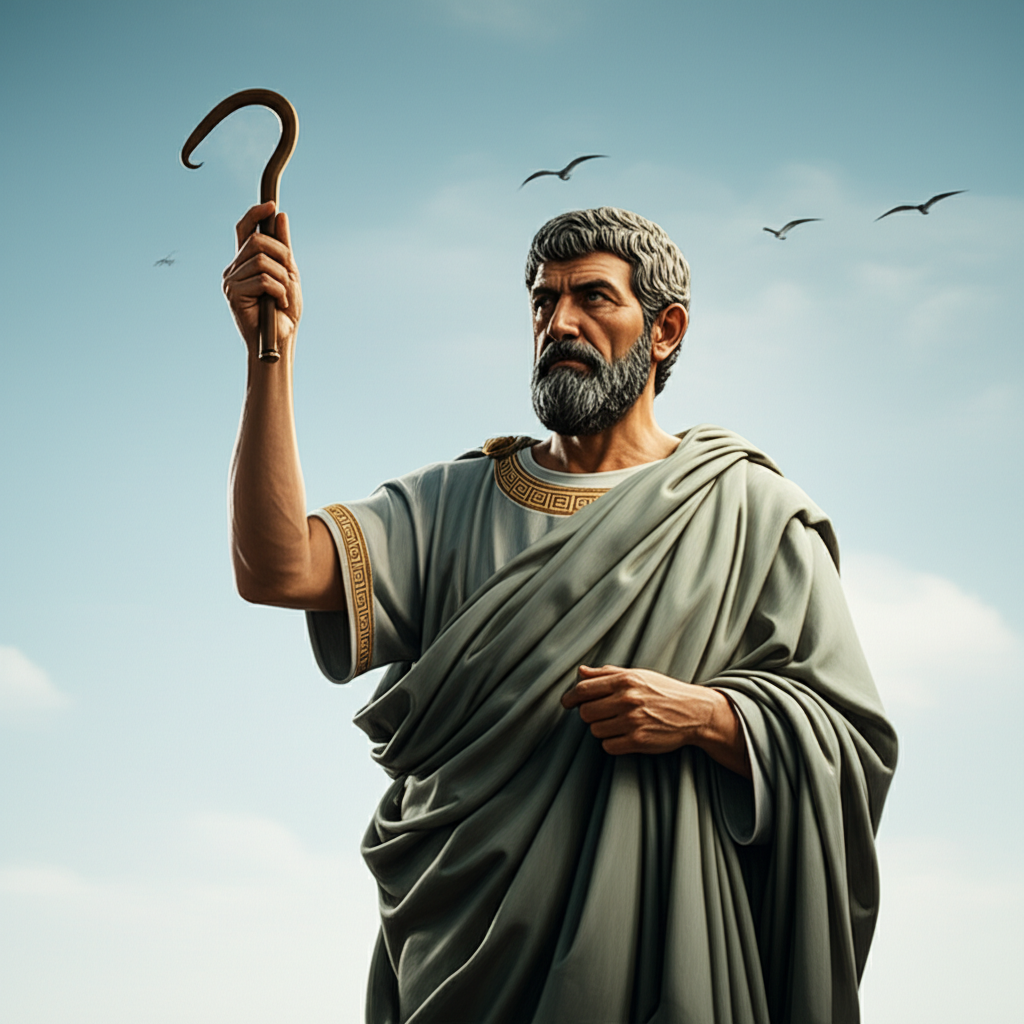 Illustration of Roman Augurs: Priests of Divination