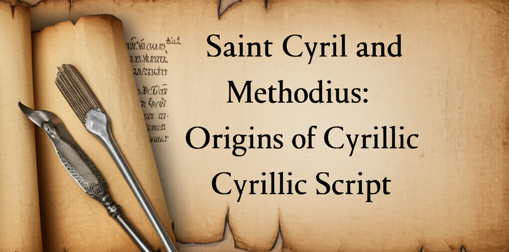 Saint Cyril and Methodius: Origins of Cyrillic Script