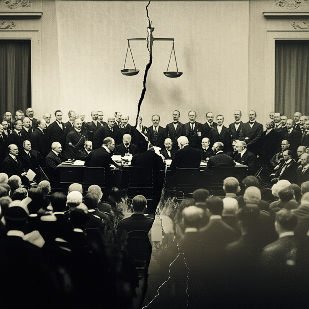 Illustration of Significance and Flaws of the Treaty of Versailles