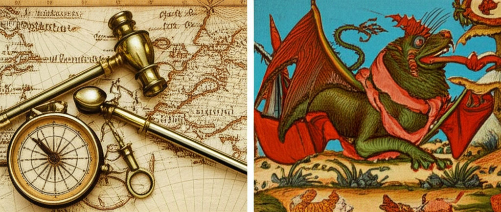 Illustration of Sir John Mandeville: Fact vs. Medieval Fiction