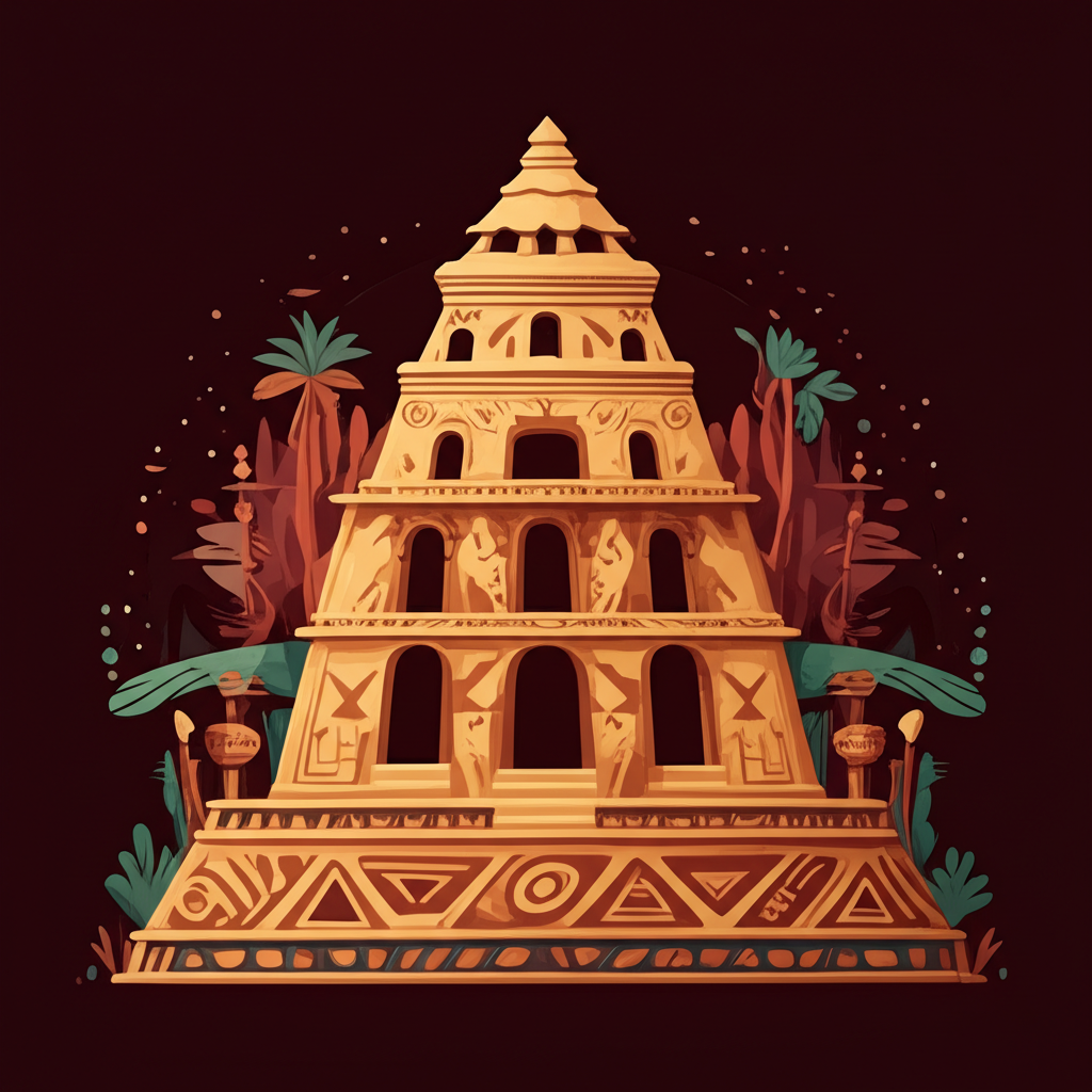 Illustration of Social Structure of the Kingdom of Loango