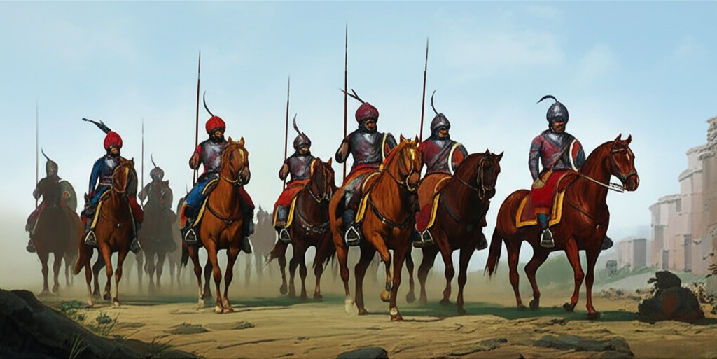 Illustration of Stradioti: The Role of Balkan Light Cavalry