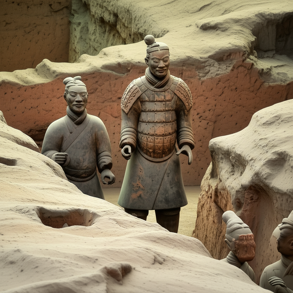 The 1974 Discovery of the Terracotta Warriors