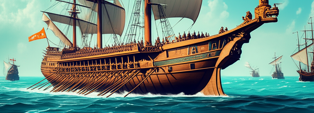 Illustration of The Chola Dynasty and Naval Supremacy in the Indian Ocean