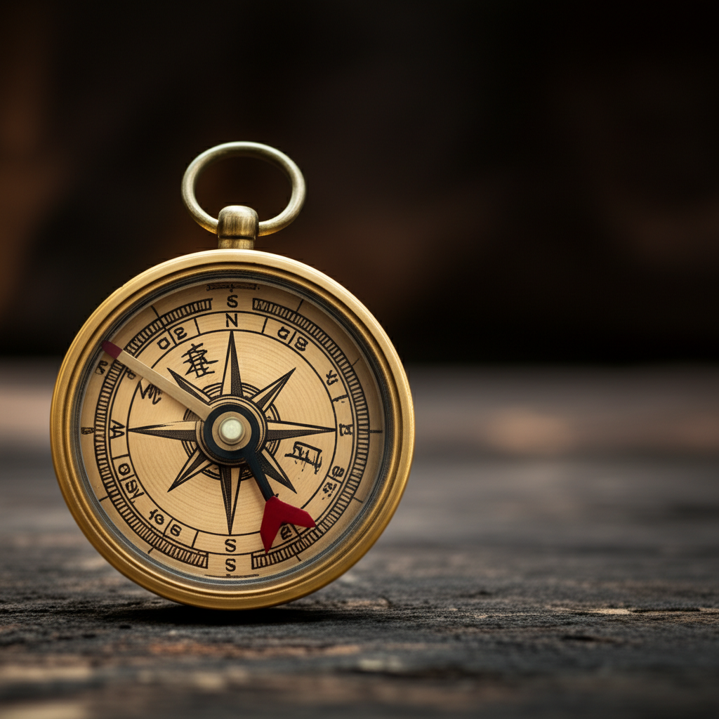 Illustration of The Compass's Origins in Ancient Feng Shui