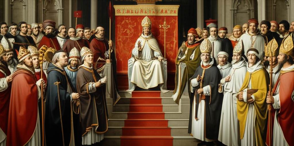 Illustration of The Council of Constance and the End of the Papal Schism