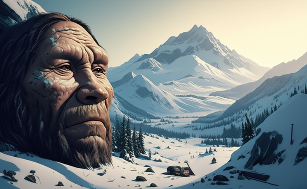 Illustration of The Denisovan Discovery in Siberia