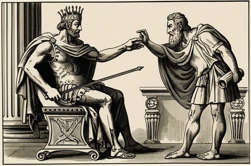 Illustration of The Ephors: Sparta's Check on Royal Power