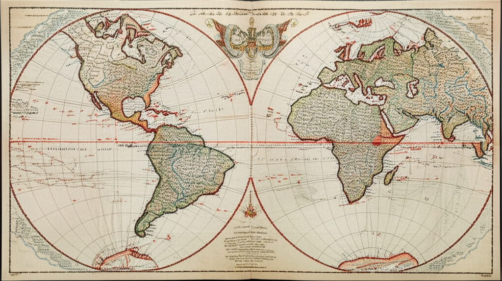 The First Mercator World Map of 1569