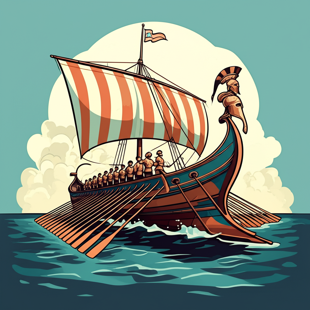 Illustration of The Role of the Navarch in the Spartan Naval Hierarchy