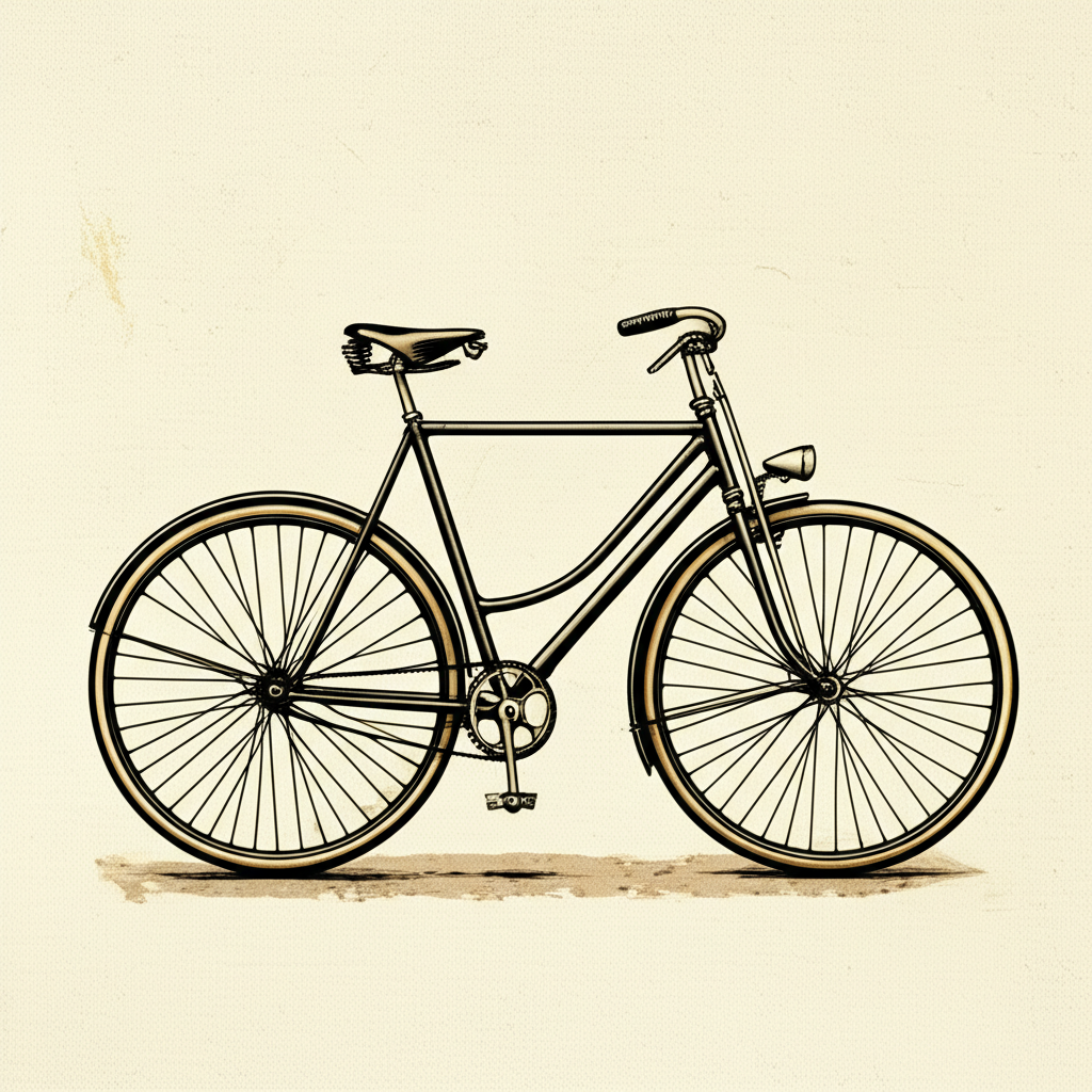 Illustration of The Safety Bicycle and Social Liberation