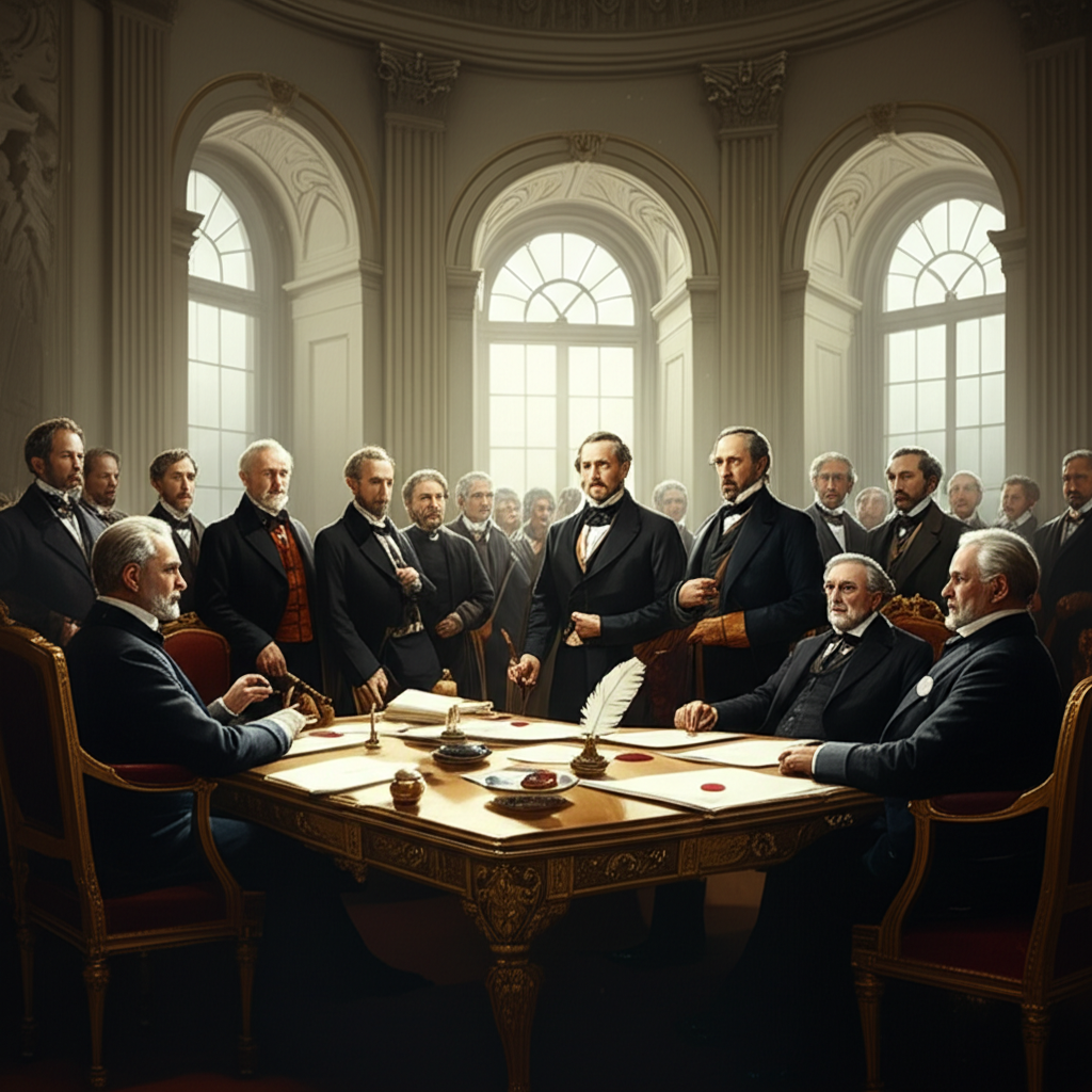 Illustration of The Significance of the Treaty of Paris 1856