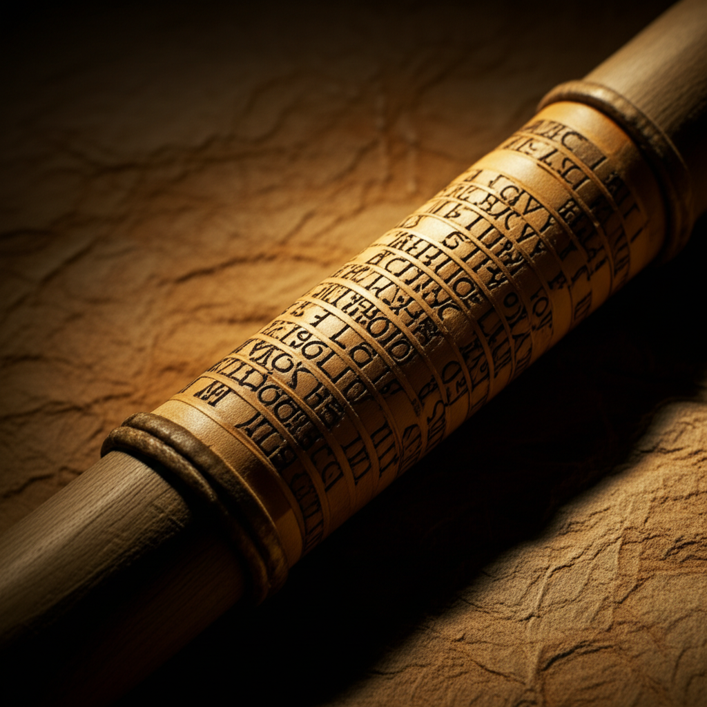 Illustration of The Spartan Scytale: Ancient Military Encryption