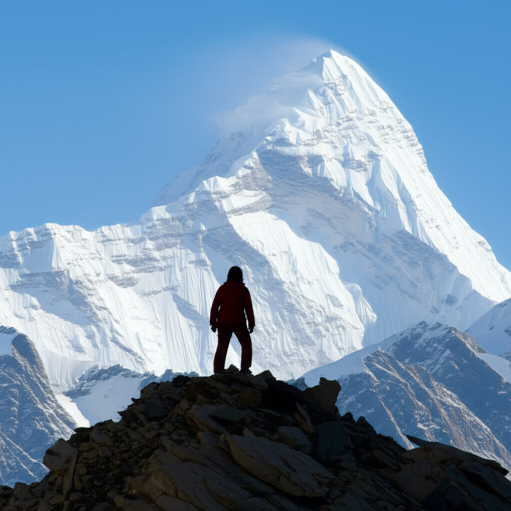 Illustration of Alexandra David-Néel's Journey to Forbidden Tibet