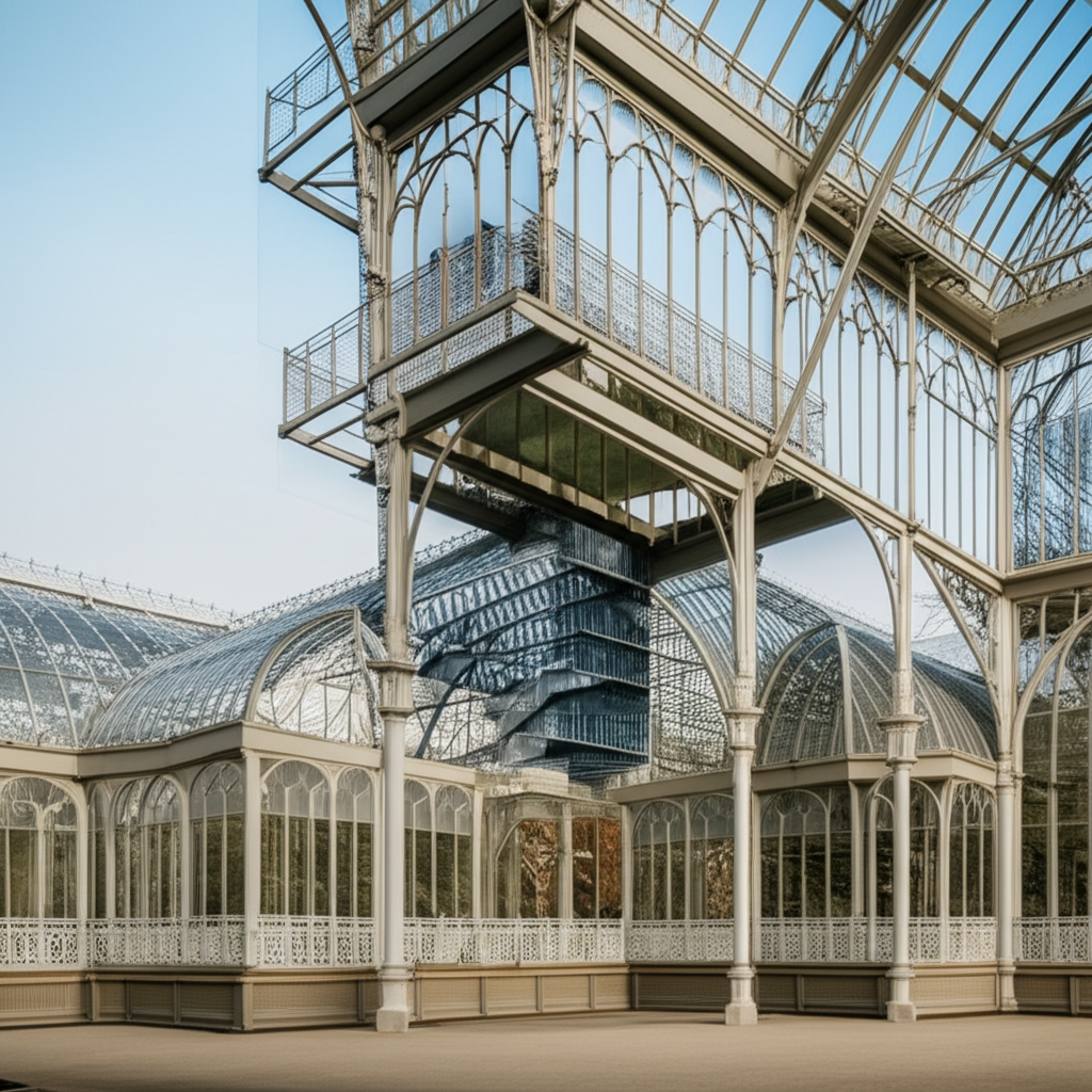 Illustration of Crystal Palace and the Birth of Modular Architecture