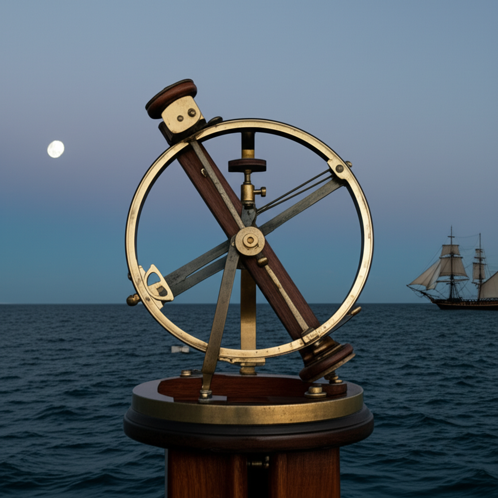 Illustration of Invention of the Nocturnal Instrument for Sea Navigation