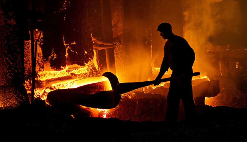 Life of an Iron Puddler in the Industrial Revolution