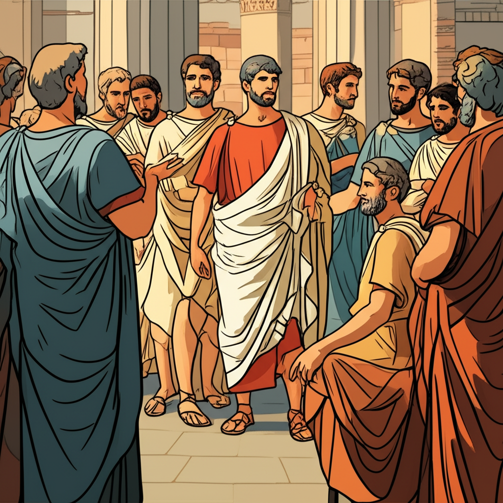 Illustration of Role of the Comitia Tributa in Roman Republic Voting