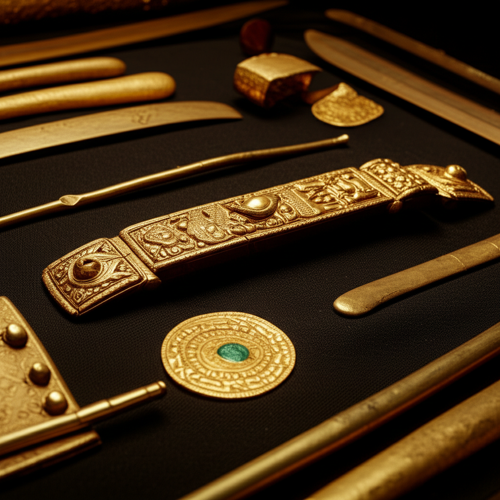 Sutton Hoo Ship Burial and Anglo-Saxon Treasures