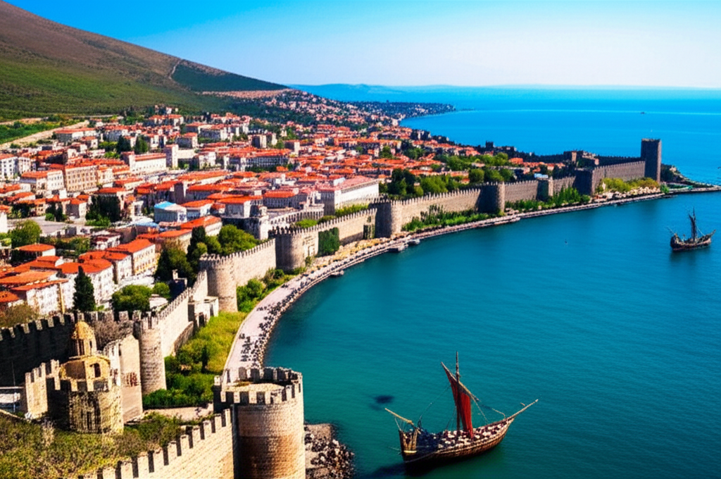 Illustration of The Empire of Trebizond as a Byzantine Successor State