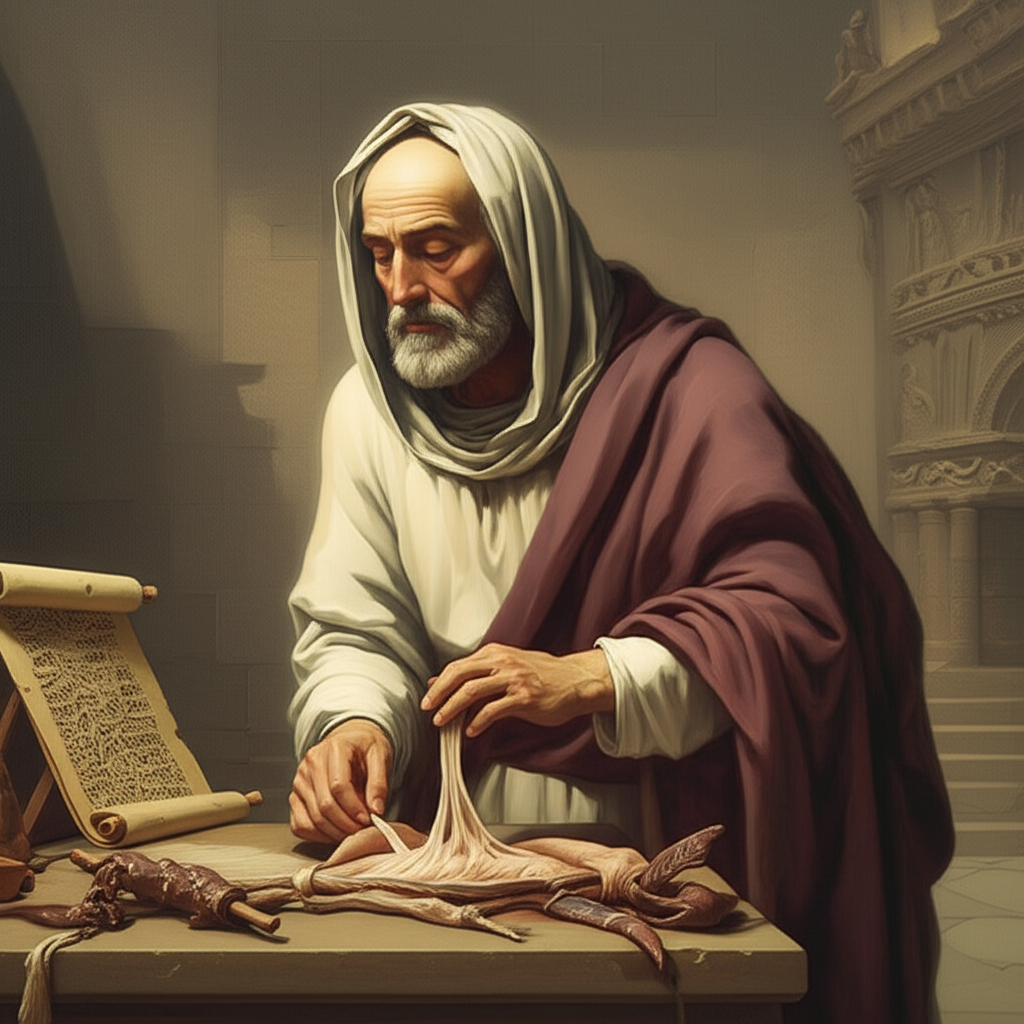 Illustration of The Role of Haruspices in Interpreting Roman Omens