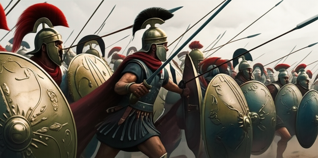 Illustration of The Role of the Argyraspides in the Successor Wars